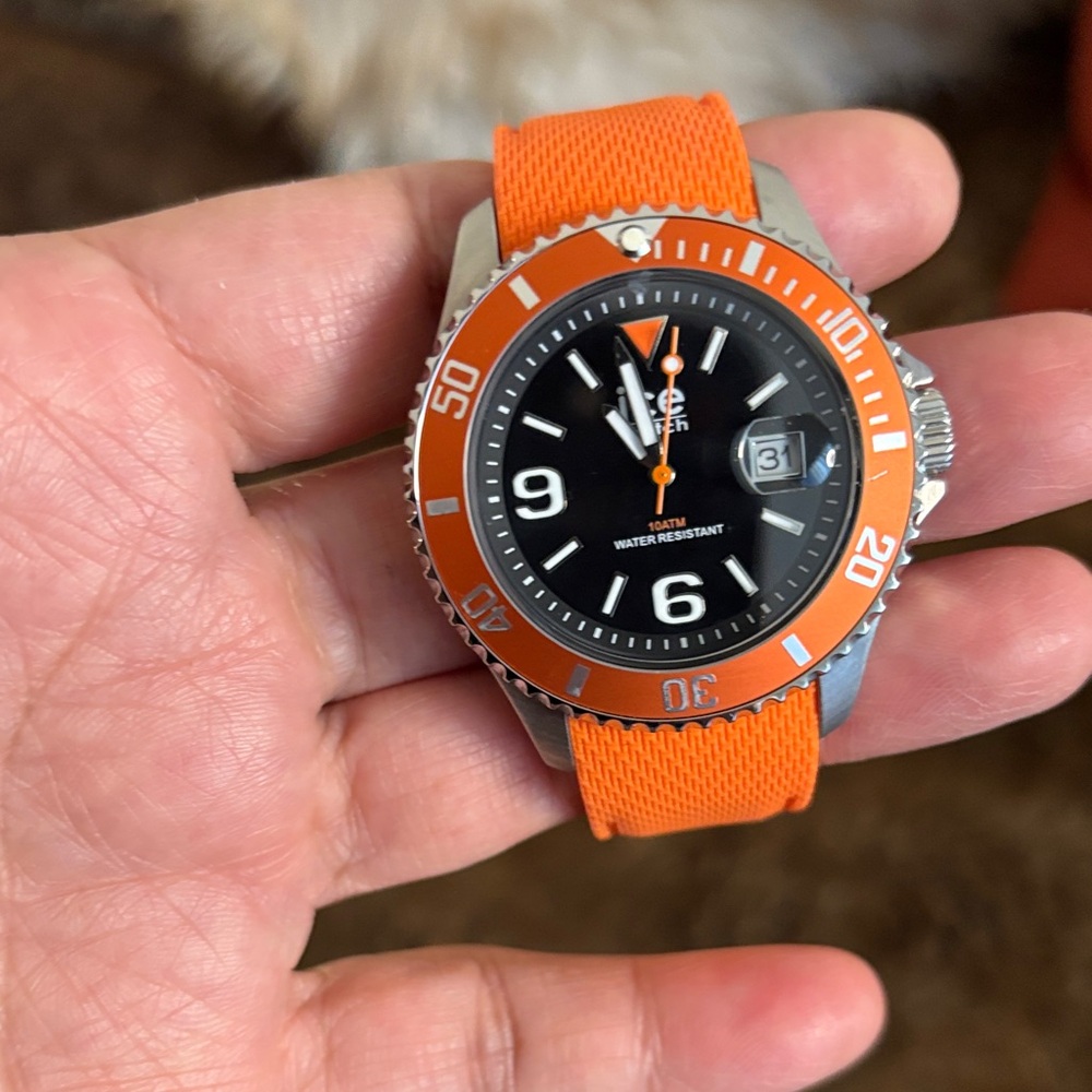 Ice Brand Sports Quartz Watch Orange and Black Watch 40mm Unisex